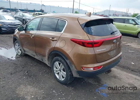 2018 Kia Sportage Lx из США, поврежденный, VIN KNDPMCAC0J7413607